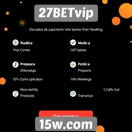 Métodos de pagamento disponíveis no 27BETvip